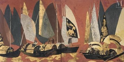 Ⓟ LE VAN HAI (1942–2024)
„Dschunken in der Ha-Long