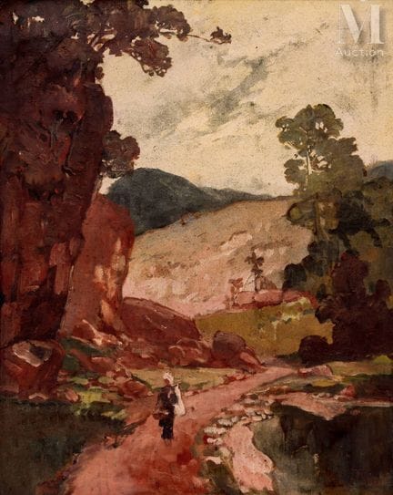 Ⓗ NGUYEN MAI THU (20. Jahrhundert)
„Landschaft der