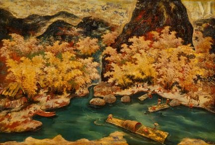 Ⓟ LE THY (1919–1961)
„Die Stromschnellen von Cho B