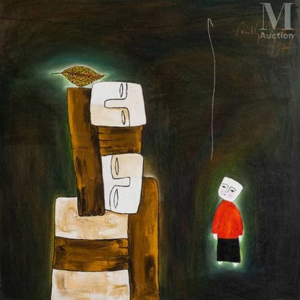 Ⓟ  TON THAT BANG (geb. 1964)
„Still life“, 1997
Öl
