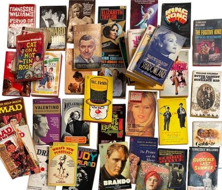 Films et portraits, Livres en anglais, format livr
