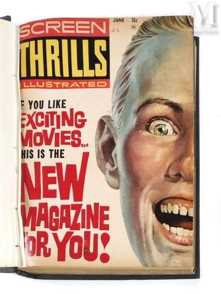 SCREEN THRILLS ILLUSTRATED
10 numéros reliés du ma