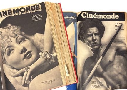 CINÉMONDE
4 volumes
- 1934 : année complète, du n°