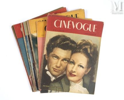 CINÉVOGUE 1946
26 revues
Du N°1 au N°26

Collectio