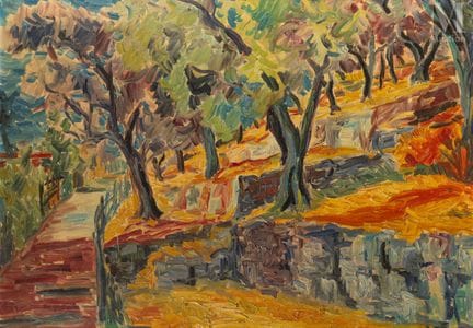 Serge MENDJISKY (París, 1929 - 2017)
Paisaje con p