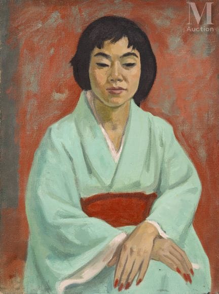 Jacob MARKIEL (Lodz 1911 - París 2008)
Mujer japon