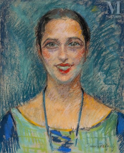 Czeslaw ZAWADZINSKI (1878 - 1936)
Retrato de una m