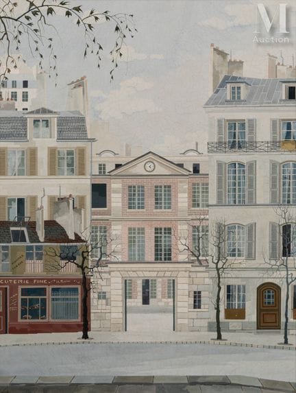 Ratislaw RACOFF (1904-1982)
Callejuela parisina
Re