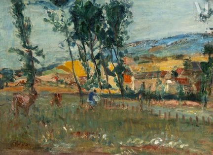 Michel KIKOÏNE (Gomel 1892 - Cannes 1968)
Paisaje,