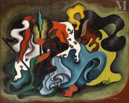 Vera IDELSON (1893-1977)
Composición surrealista
R