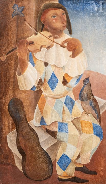 Adrien Dekeyser (1914-1950)
El Arlequín
Hacia 1940