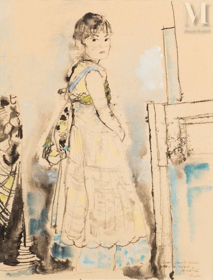 David PERETZ (Plovdiv, 1906 - París, 1982)
Retrato