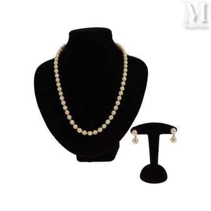 Demie parure perles de culture
Demi parure en or j