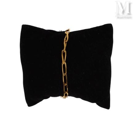 Armband aus 18 Karat Gelbgold (750°/°°) mit Ziergl