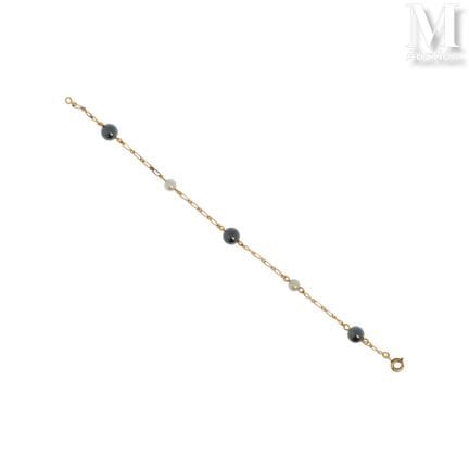 Perlenarmband
Armband aus 18 Karat Gelbgold (750°/