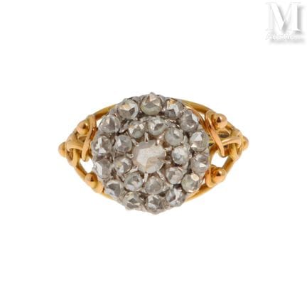 Diamantring
Ring aus 18 Karat Gelbgold (750°/°°), 