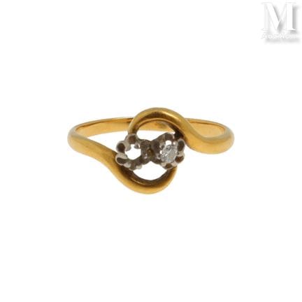 Ring „Toi &amp; Moi“
Ring „Toi &amp; Moi“ aus 18 K