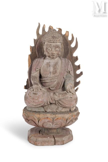CHINE, XIXe siècle
Sculpture en bois
Représentant 
