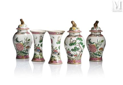 CHINE, Compagnie des Indes, XVIIIe siècle
Garnitur