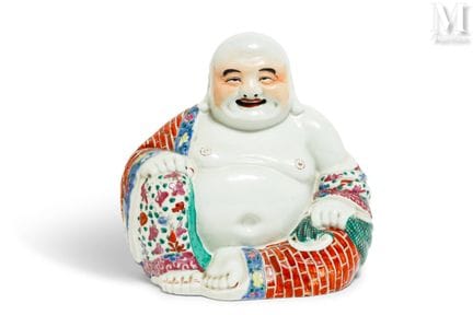 CHINE, Période République
Sujet en porcelaine
Repr