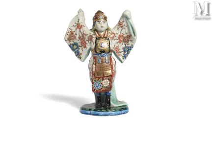 JAPON, fin du XIXe siècle
Sujet en porcelaine Kuta