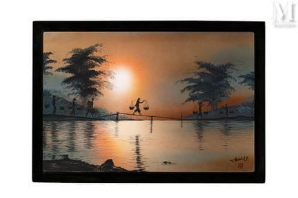 VIETNAM, Atelier de Thanh Le, XXe siècle
"Paysanne