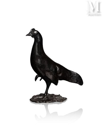 François POMPON (1855–1933)
"Cayenne Hen"
Model cr
