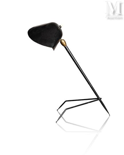 Serge MOUILLE (1922–1988)
"Tripod"
circa 1954
Tabl