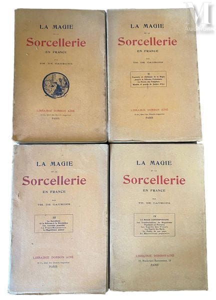 [BIBLIOPHILIA] Th. de CAUZONS, *Magic and Witchcra