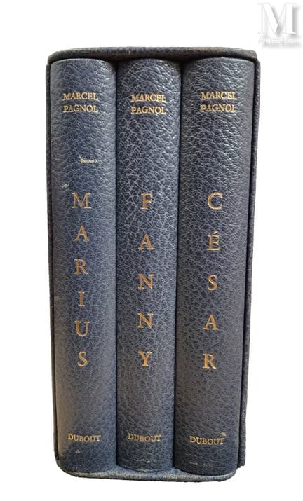 PAGNOL (Marcel)
Marius, Fanny, César
3 vols. In-4
