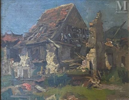 Jules Alexandre GRÜN (1868–1934)
Ruine
Öl auf Holz