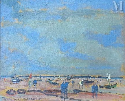 Roland VAN LERBERGHE (1909–1997)
Der Strand von Ri