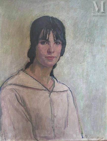 François CACHEUX (1923–2011)
Frauenporträt
Öl auf 