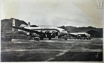 Breguet mit zwei Brücken, Air France
Fotografie, u