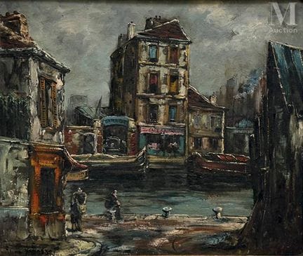 Raymond BESSE (1899–1969)
„Le Canal St Denis“
Öl a