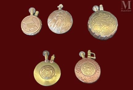 Lote de 5 mecheros