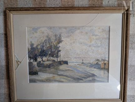 Jean BUREAU (19. Jahrhundert)
Aquarell auf Papier

