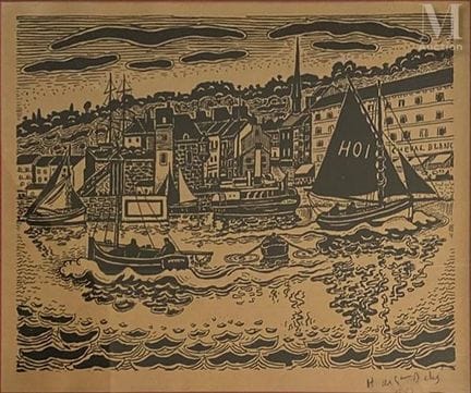 Henri DE SAINT-DELIS (1878–1949)
Holzschnitt
Unten