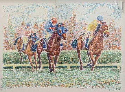 Serge MENDJISKY (Paris 1929 – Paris 2017)
Jockeys 