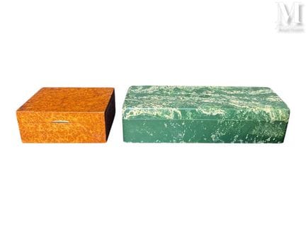 Juego de dos cajas,