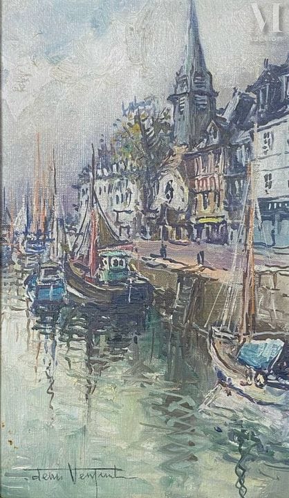 Denis VERSPECHT (1919–1996)
Honfleur
Zwei Ölgemäld