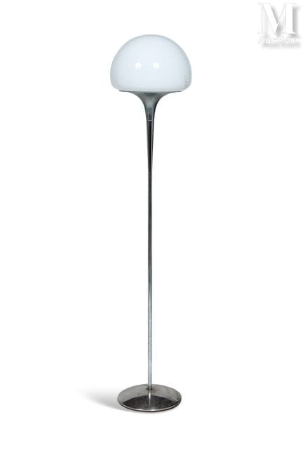 Goffredo REGGIANI (1929–2004)
Stehlampe mit rundem