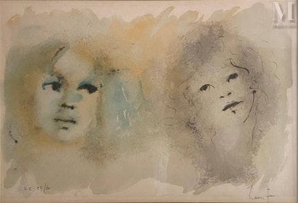 Leonor FINI (1907–1996)
Gesichter
Druck, HC-Abzug
