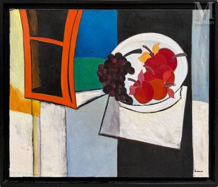 Serge HANIN (1945)
Die roten Äpfel
Öl auf Leinwand