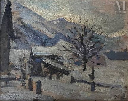 Jules Alexandre GRÜN (1868–1934)
Berglandschaft
Öl