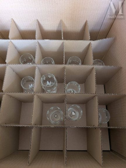 Juego de vajilla de cristal
Vasos de cristal
Juego