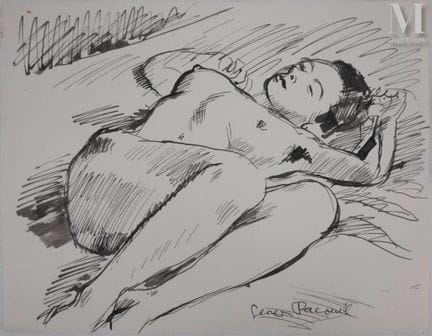 PACOUIL, Georges
Reclining Woman
Georges PACOUIL (