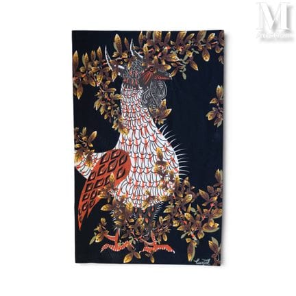 LURCAT, Jean (1892–1966) Machine-woven tapestry
Bi