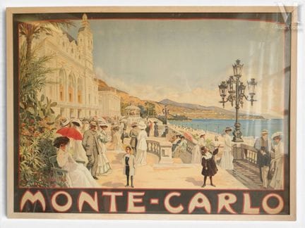 Elio Ettore XIMENES (1855–1926)
"MONTE-CARLO"
Lith