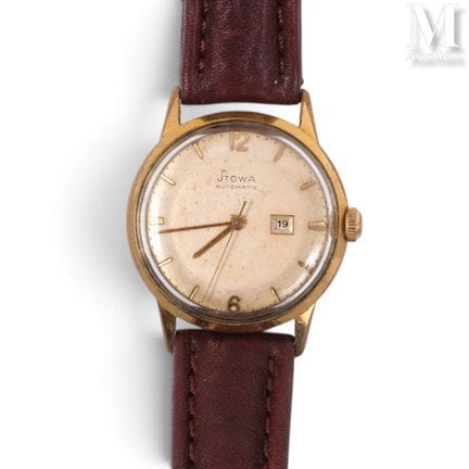 STOWA
Round gold-plated men’s watch. 1950s.
Champa